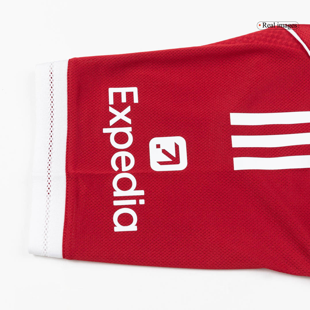 ISAK #9 Liverpool Home Match Jersey Player Version 2025/26