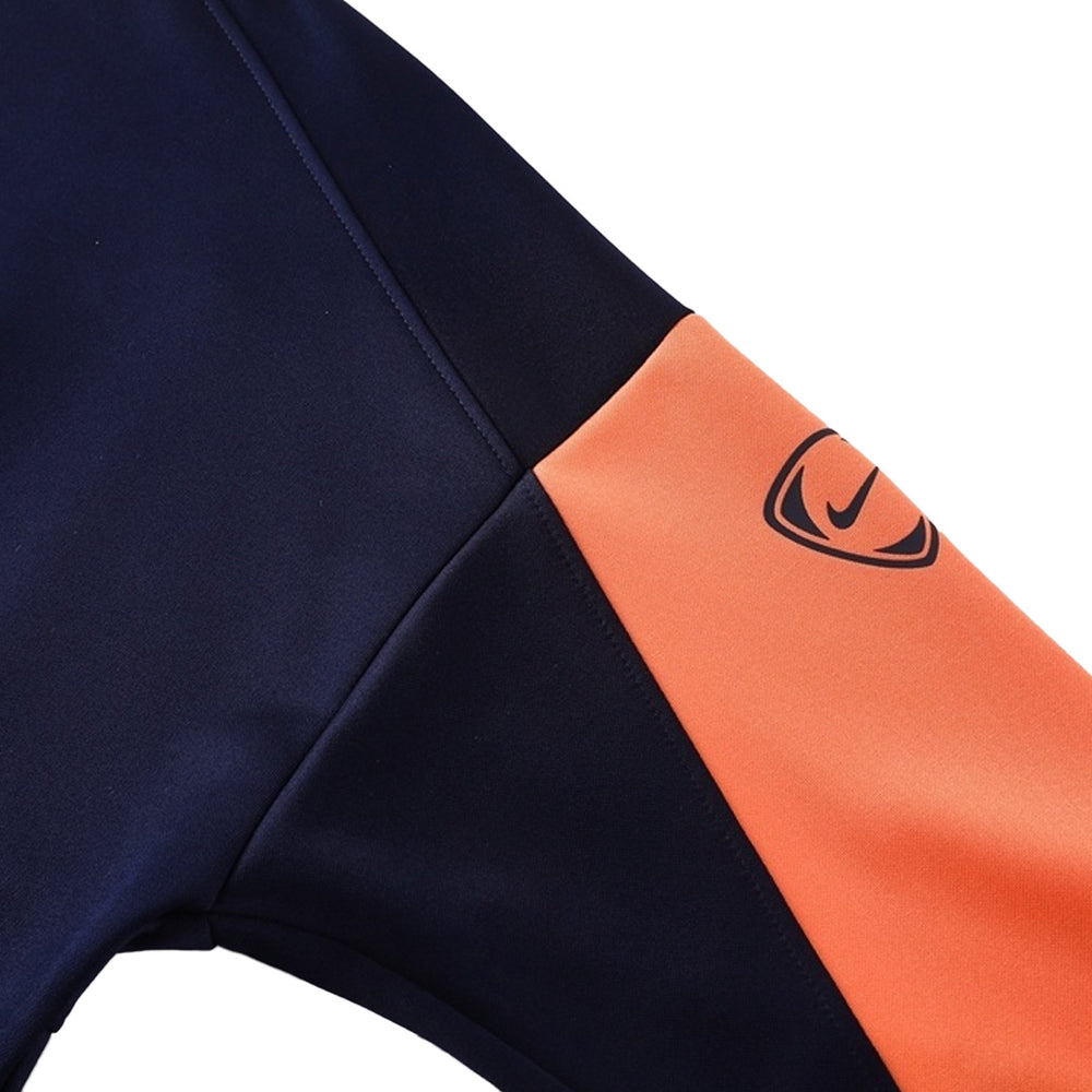 Barcelona Anthem Jacket Navy&Orange 2025/26