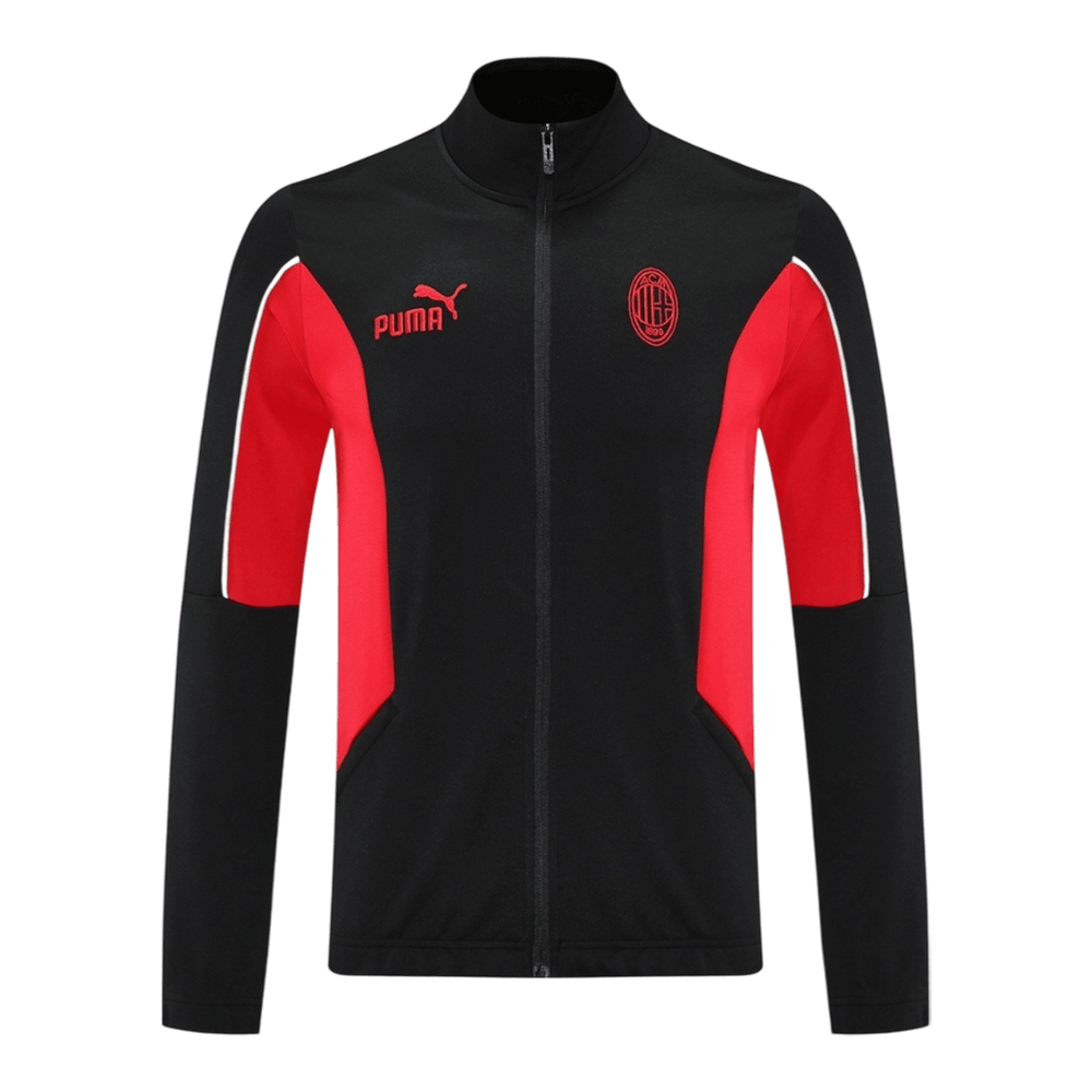 AC Milan Training Tracksuit Kit(Jacket+Pants) Black 2025/26
