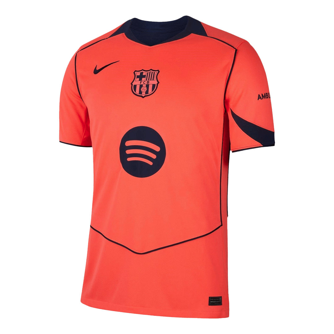 F.DE JONG #21 Barcelona Third Jersey 2025/26
