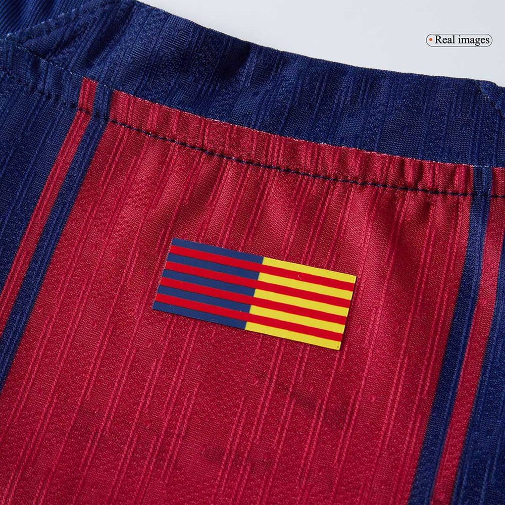 LAMINE YAMAL #10 Barcelona Home Match Jersey Player Version 2025/26 - Kopa Trophy Edition