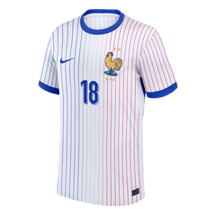 ZAIRE-EMERY #18 France Away Jersey