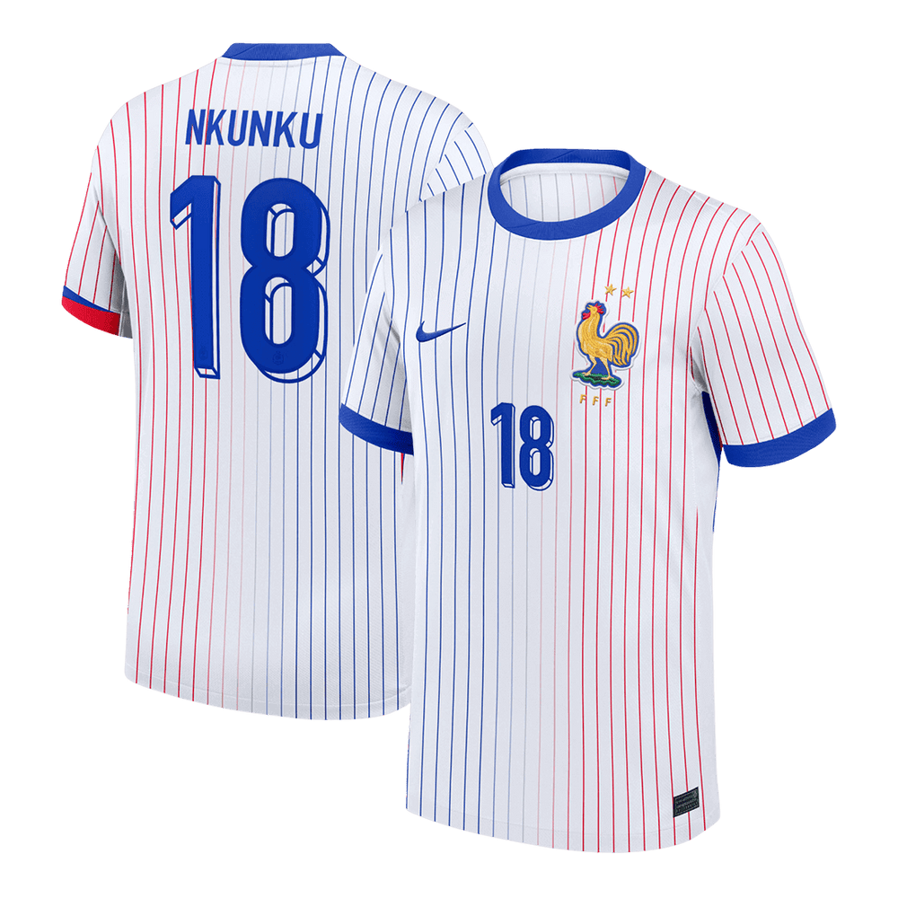 NKUNKU #18 France Away Jersey