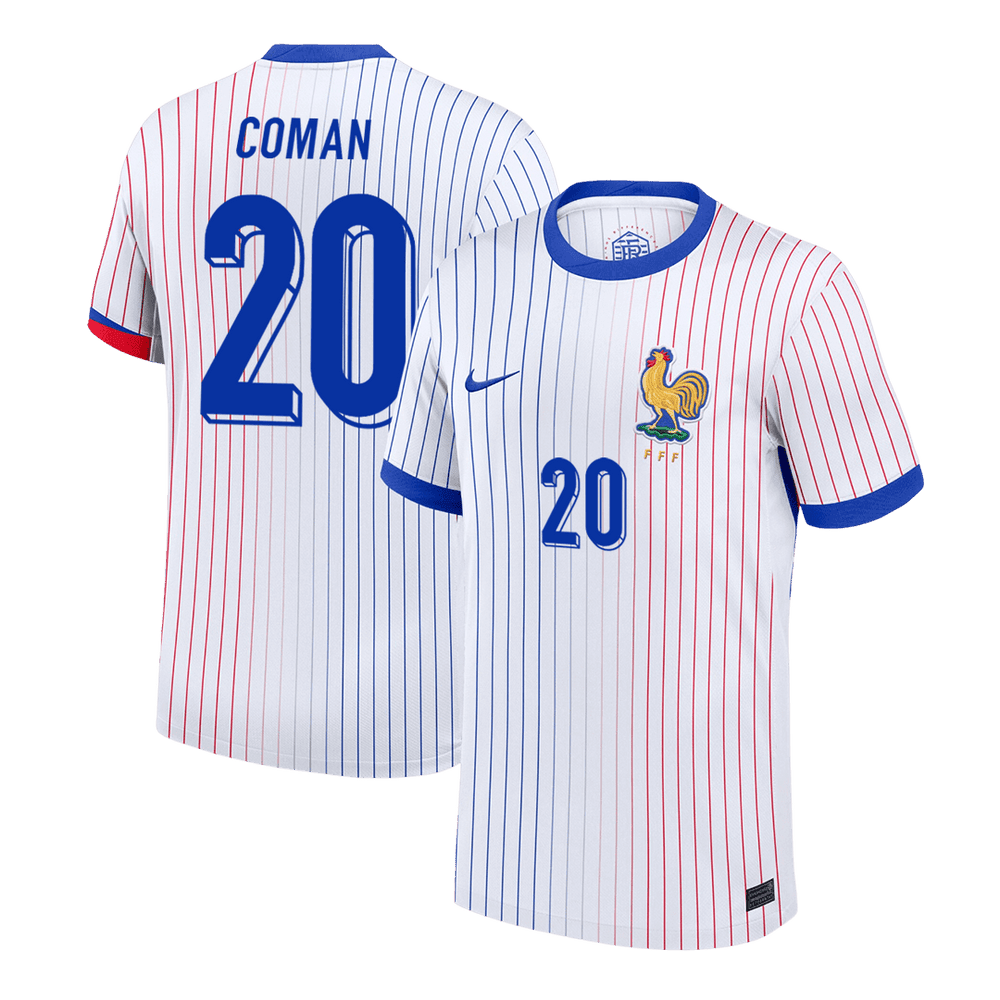 COMAN #20 France Away Jersey