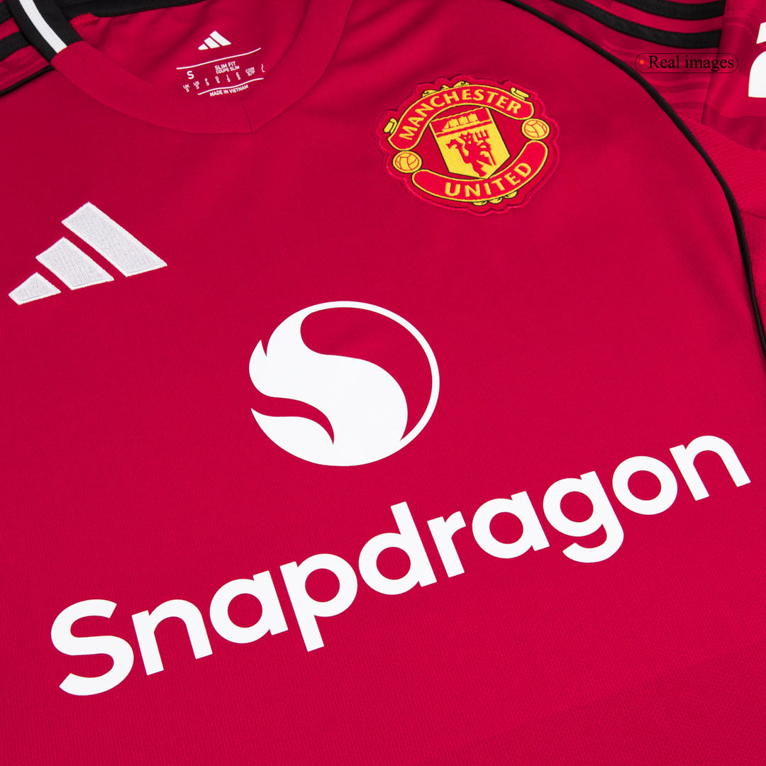 MOUNT #7 Manchester United Home Jersey 2025/26 - [Super Replica]