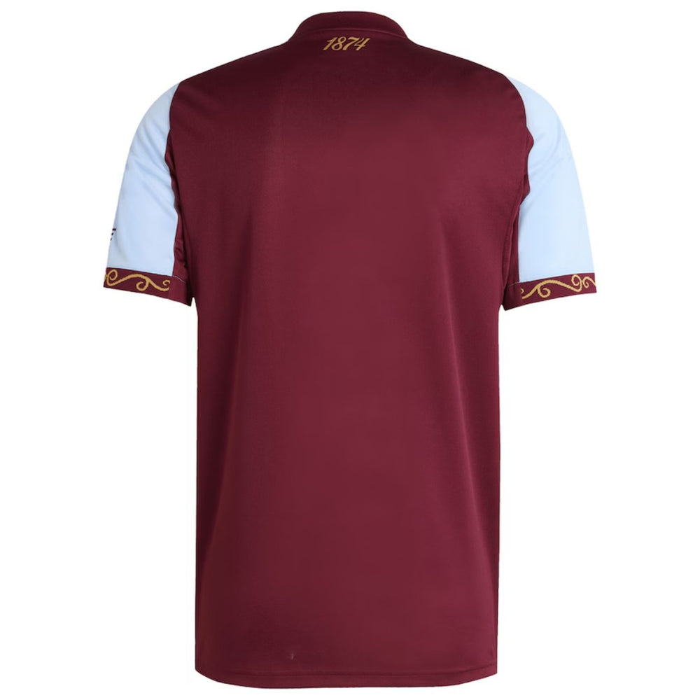 TIELEMANS #8 Aston Villa Home Jersey 2025/26 - Cup Font