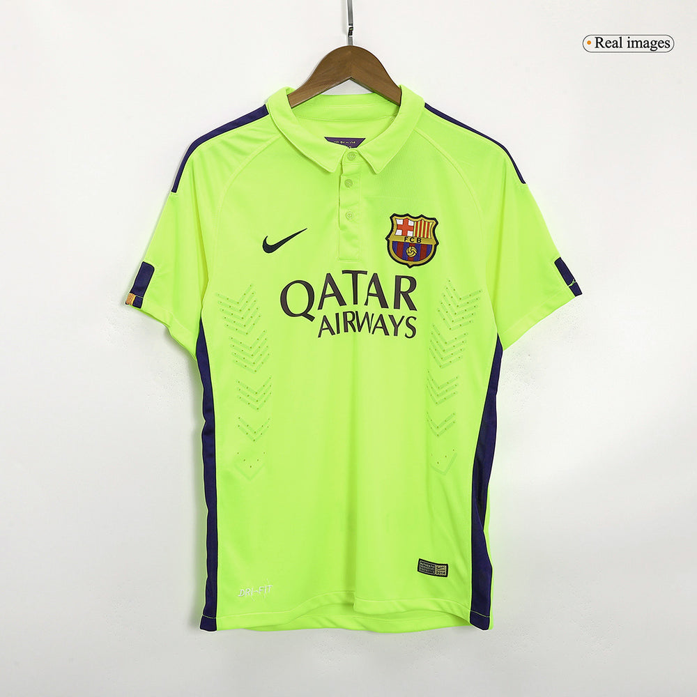 Neymar Jr #11 Retro Barcelona Third Jersey 2014/15