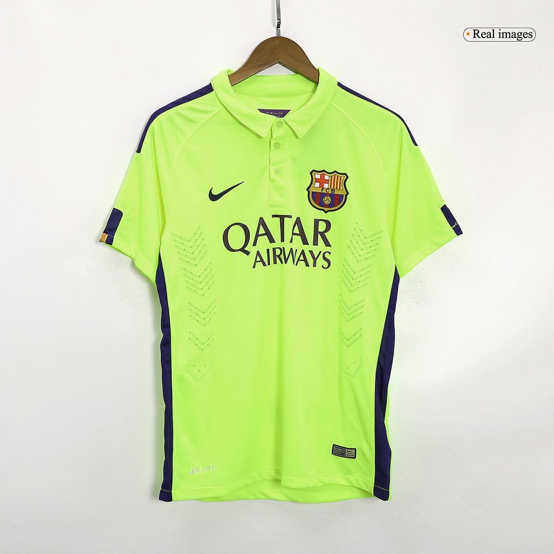 SUÁREZ #9 Retro Barcelona Third Jersey 2014/15