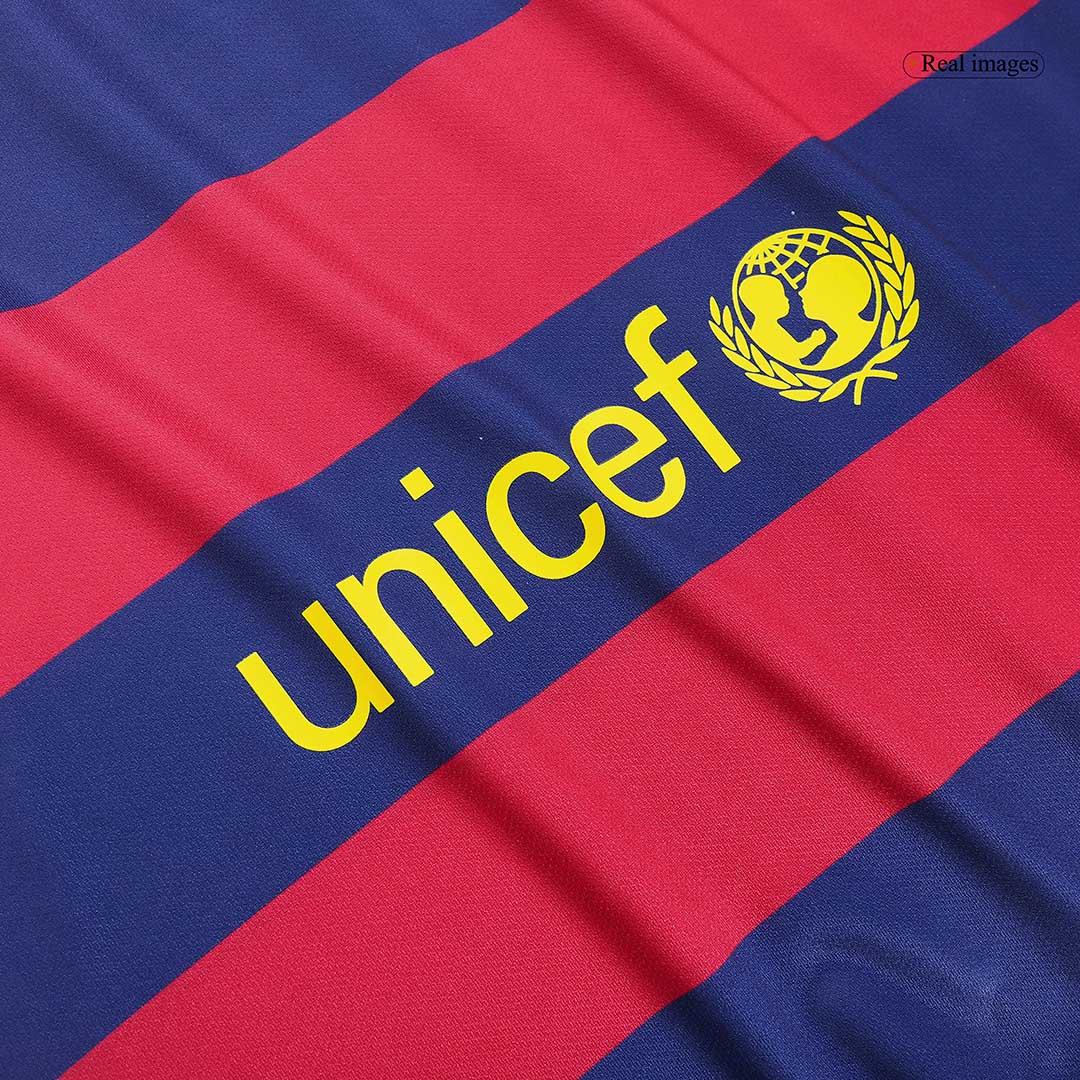 Neymar Jr #11 Retro Barcelona Home Jersey 2015/16