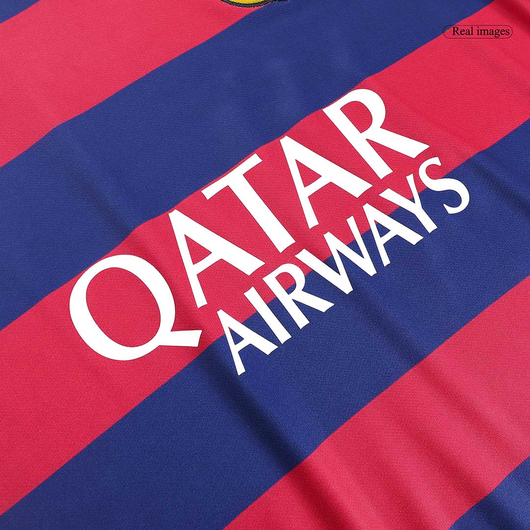 SUÁREZ #9 Retro Barcelona Home Jersey 2015/16