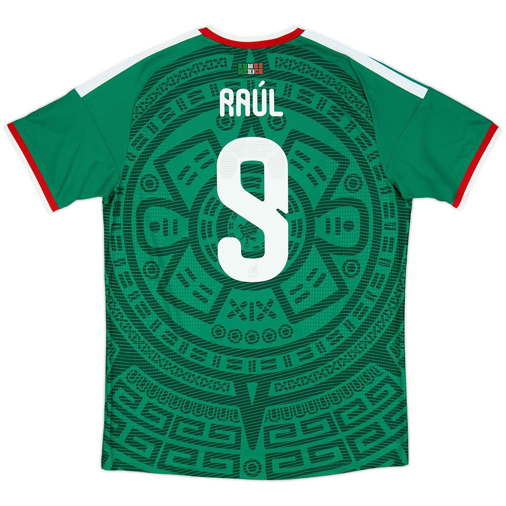 Raúl #9 Mexico Home Match Jersey Player Version World Cup 2026