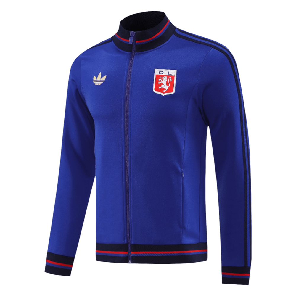 Olympique Lyonnais Anthem Jacket Blue 2025/26