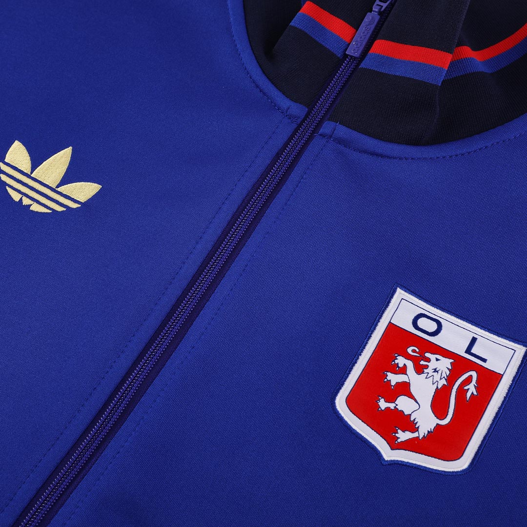 Olympique Lyonnais Anthem Jacket Blue 2025/26