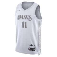 Unisex Dallas Mavericks Kyrie Irving #11 White Swingman Jersey - City Edition