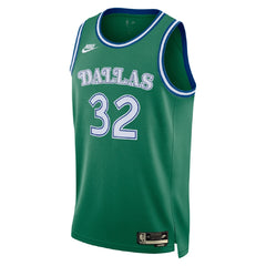 Unisex Dallas Mavericks Cooper Flagg #32 Green Swingman Jersey - Classic Edition