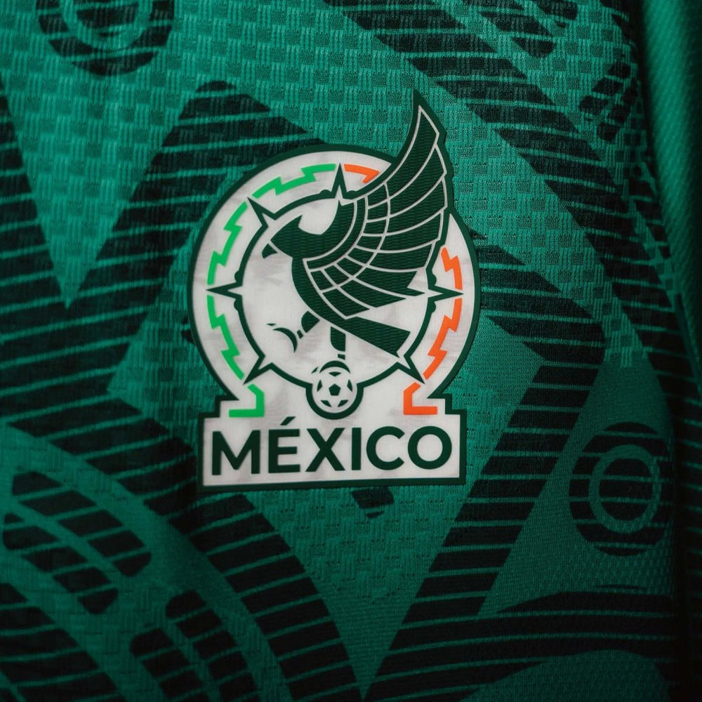 Mexico Home Match Long Sleeve Jersey Player Version World Cup 2026