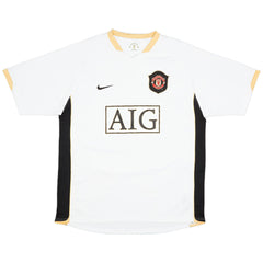 Ronaldo #7 Retro Manchester United Away Jersey 2006/08