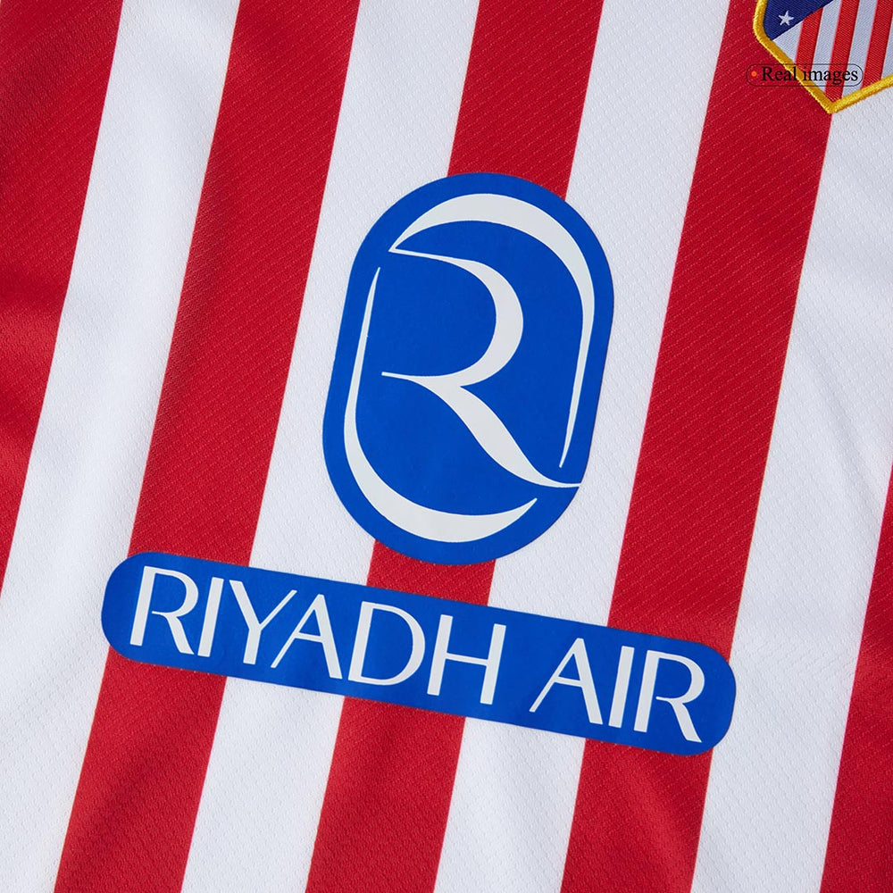 Kids Atletico Madrid Home Jersey Full Kit 2025/26