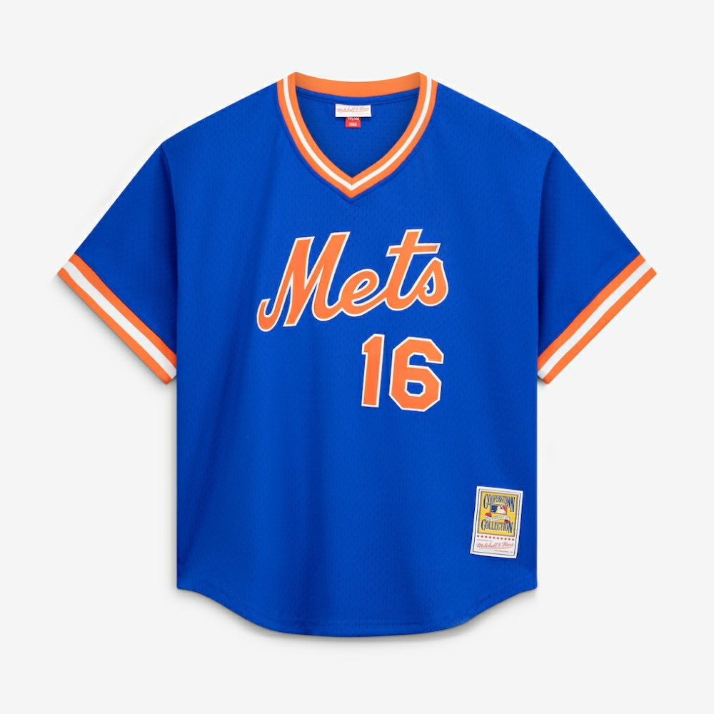 Dwight Gooden New York Mets Authentic Batting Practice Jersey Royal