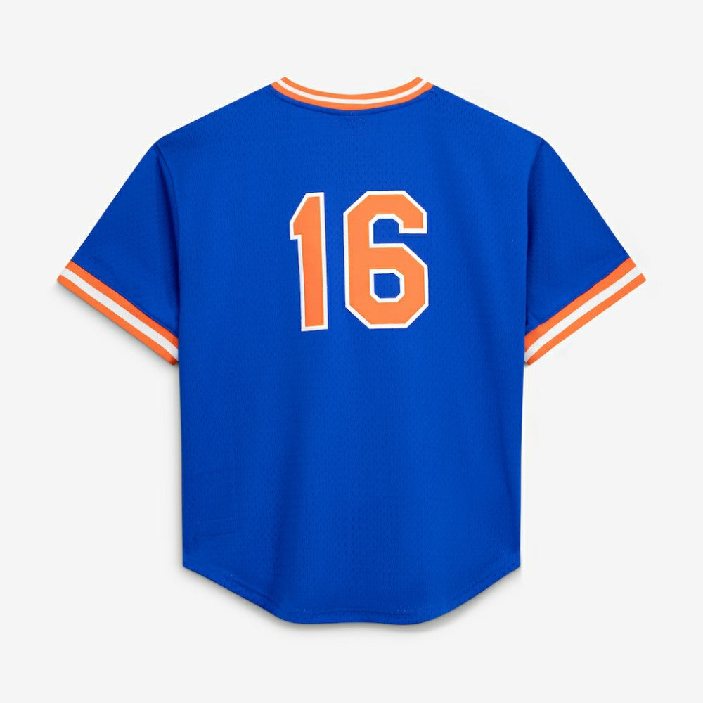 Dwight Gooden New York Mets Authentic Batting Practice Jersey Royal