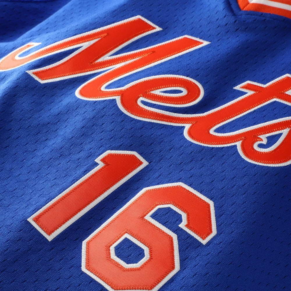 Dwight Gooden New York Mets Authentic Batting Practice Jersey Royal