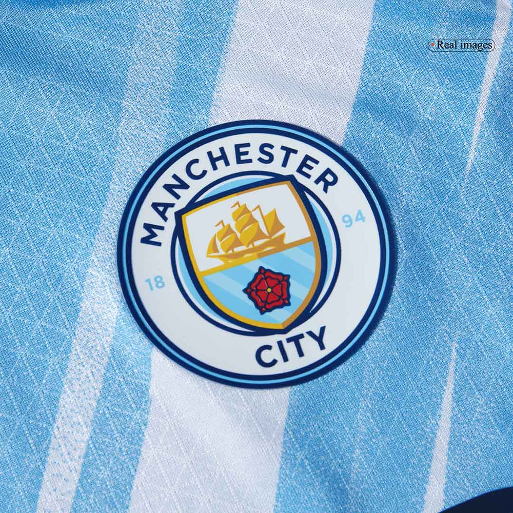 RODRIGO #16 Manchester City Home Match Jersey Player Version 2025/26 - Club World Cup