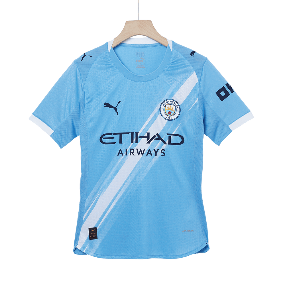 REIJNDERS #4 Manchester City Home Match Jersey Player Version 2025/26