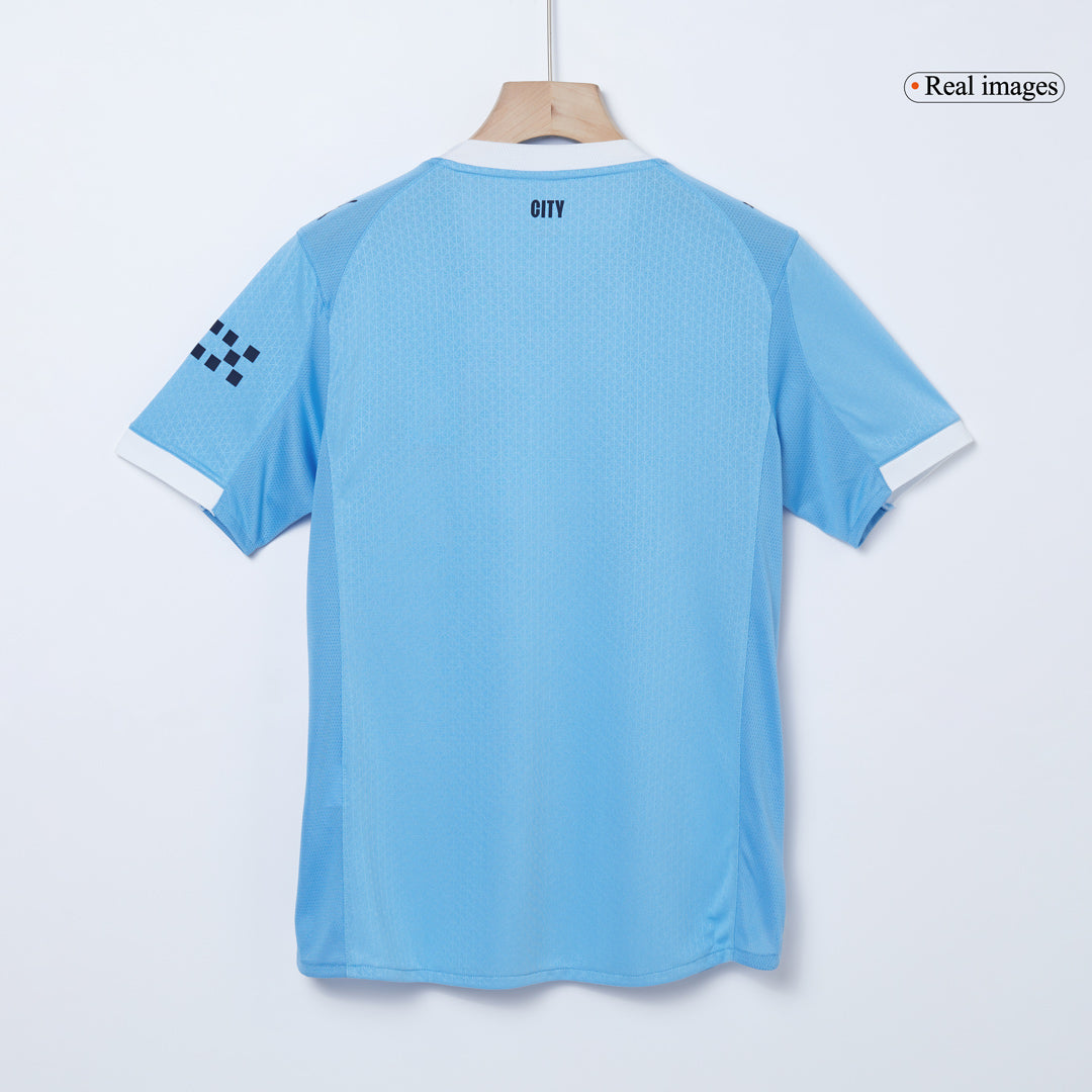 REIJNDERS #4 Manchester City Home Match Jersey Player Version 2025/26