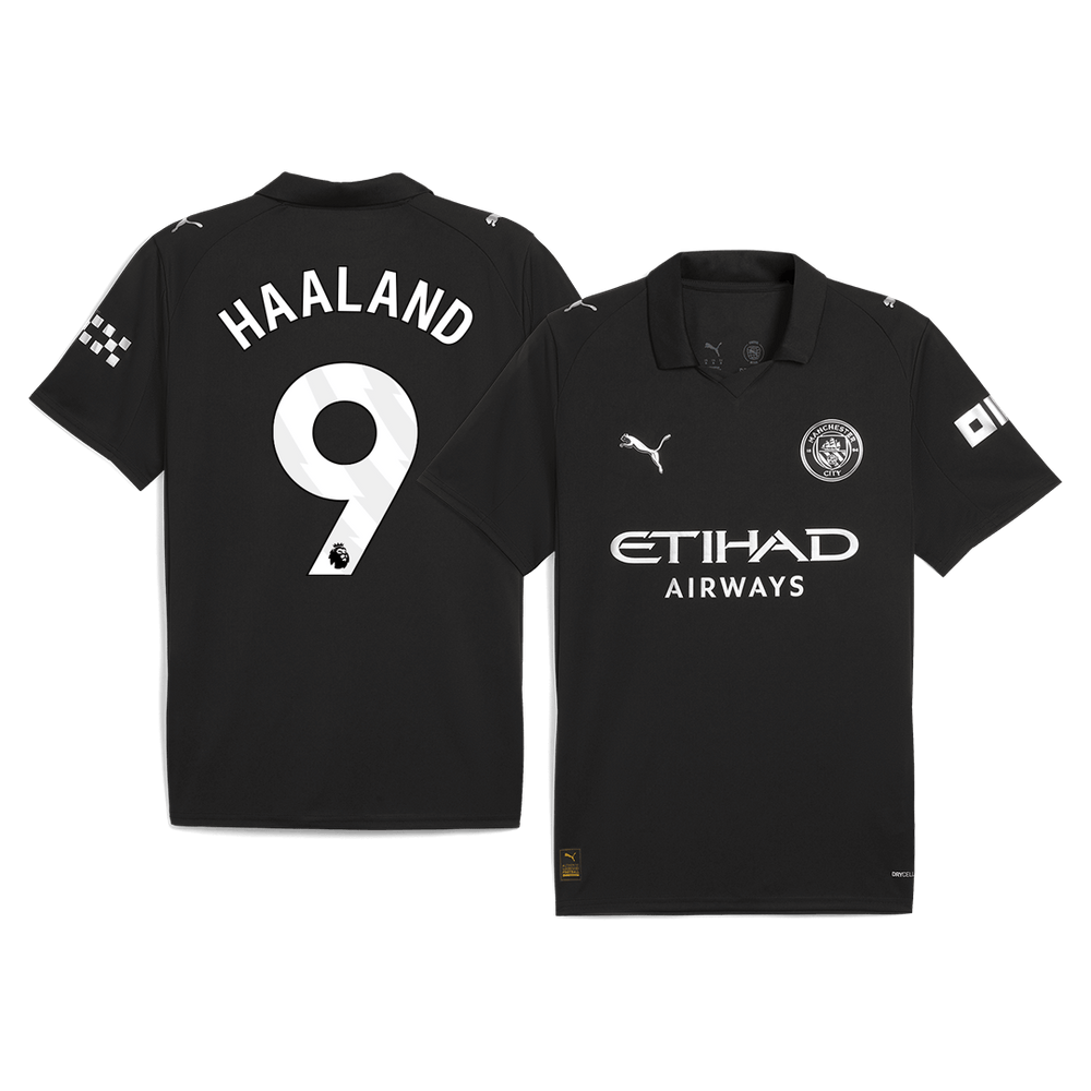 HAALAND #9 Manchester City Away Jersey 2025/26
