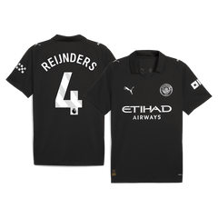REIJNDERS #4 Manchester City Away Jersey 2025/26