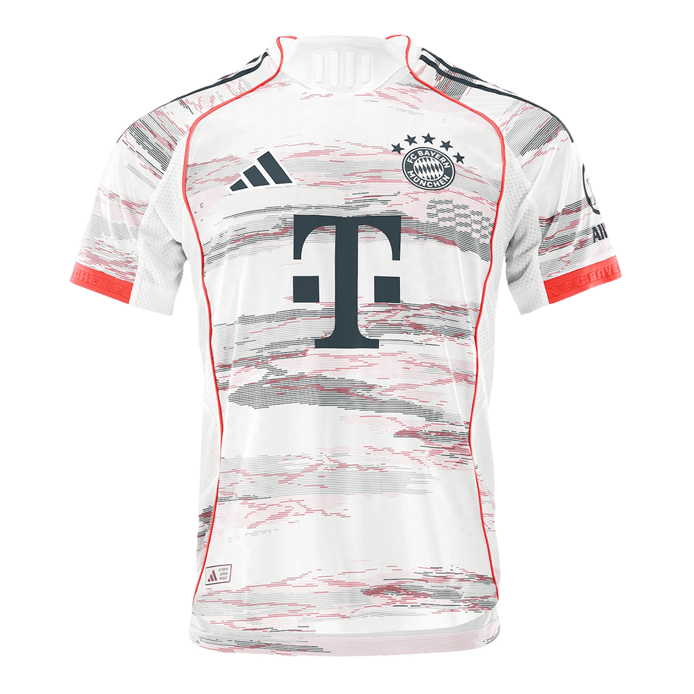 UPAMECANO #2 Bayern Munich Away Match Jersey Player Version 2025/26