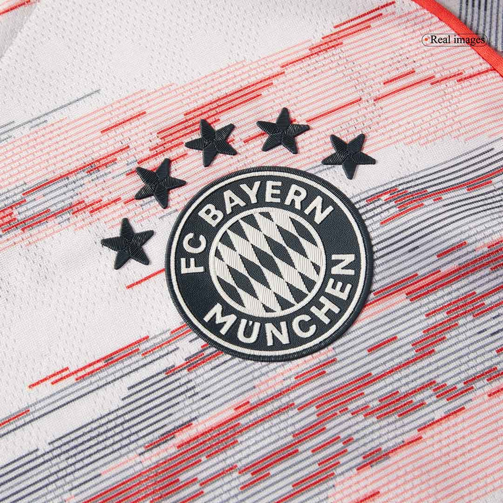 UPAMECANO #2 Bayern Munich Away Match Jersey Player Version 2025/26