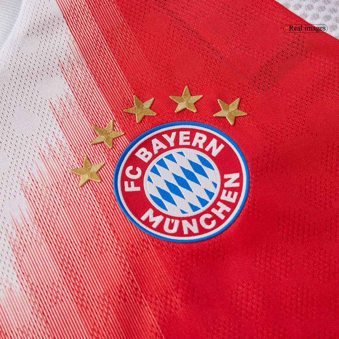 UPAMECANO #2 Bayern Munich Home Match Jersey Player Version 2025/26