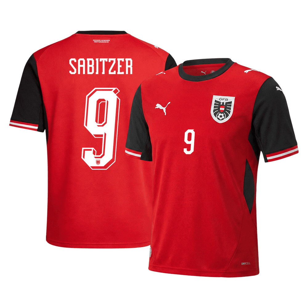 SABITZER #9 Austria Home Jersey World Cup 2026