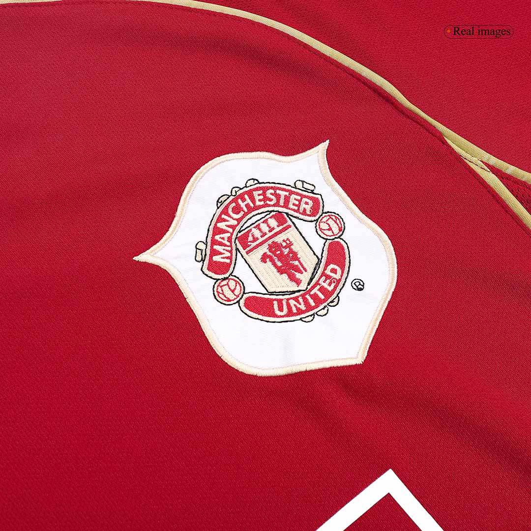 Smith #14 Retro Manchester United Home Jersey 2006/07