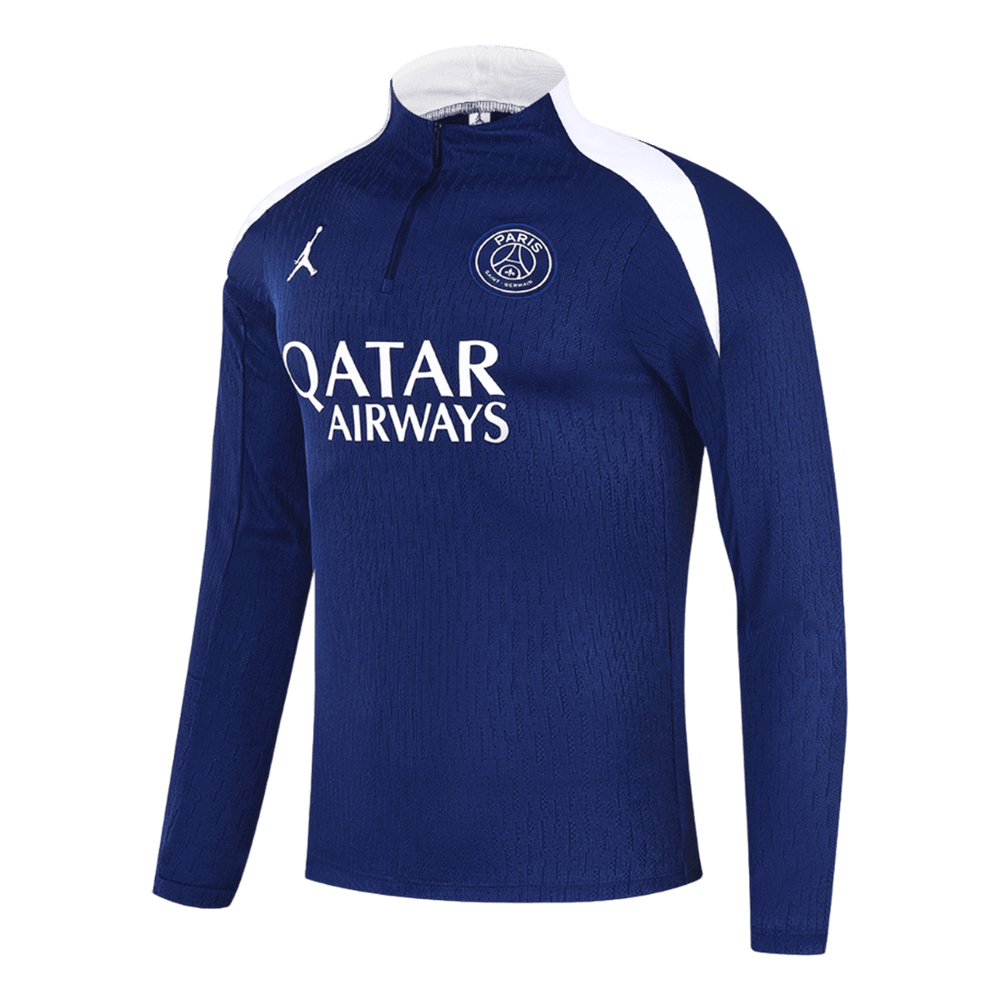 PSG Zipper Sweatshirt Kit(Top+Pants) Navy 2025/26