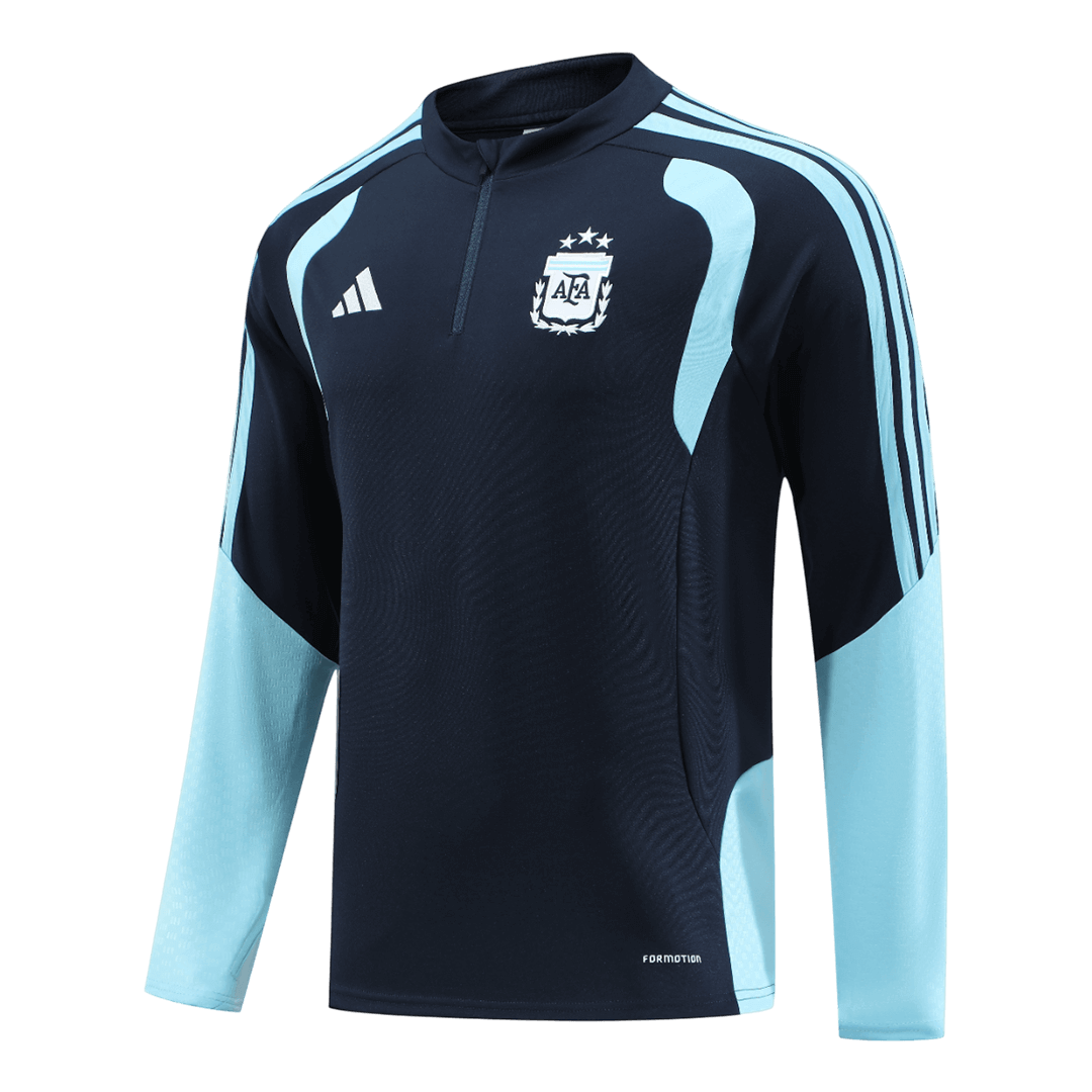 Argentina Zipper Sweatshirt Kit(Top+Pants) Navy 2026