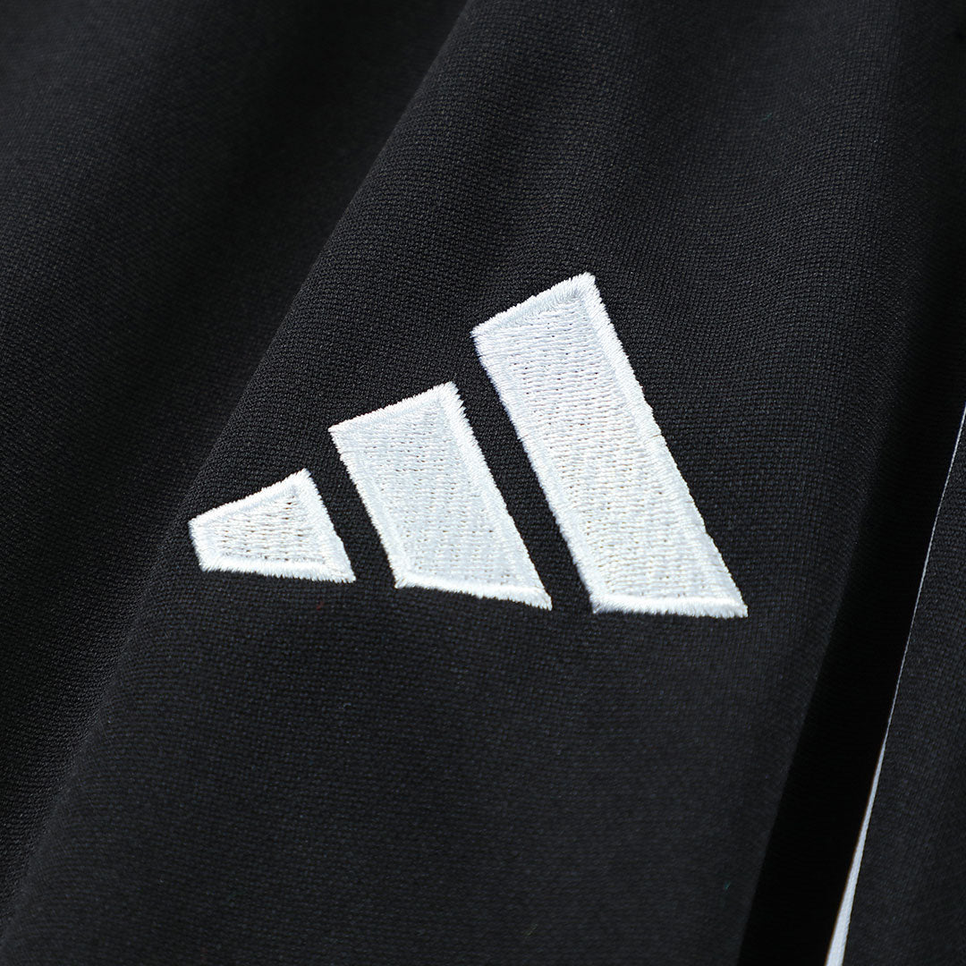 Real Madrid x Marvel Zipper Sweatshirt Kit(Top+Pants) Black 2025/26