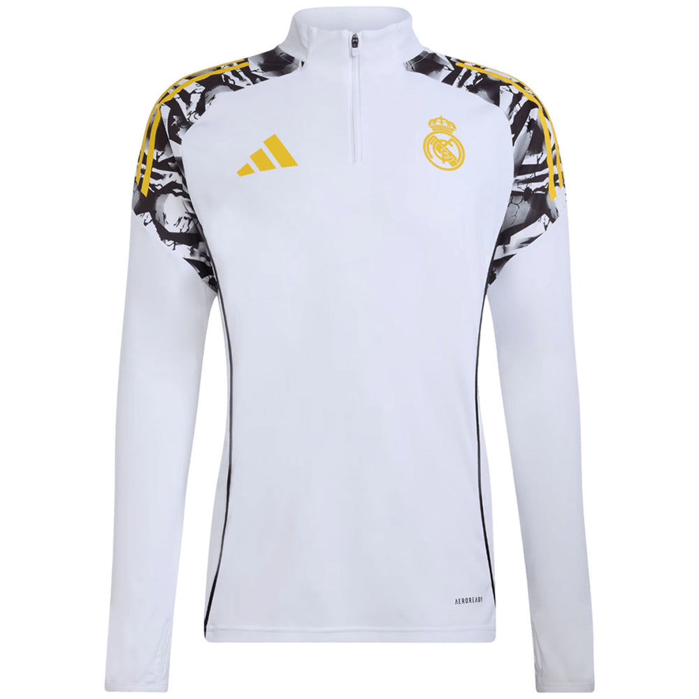 Real Madrid x Marvel Zipper Sweatshirt Kit(Top+Pants) White 2025/26