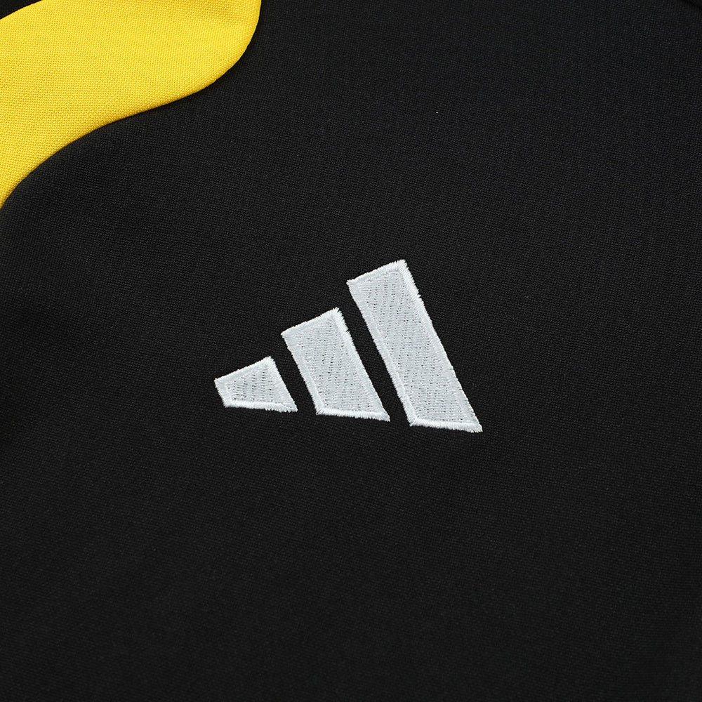 Germany Zipper Sweatshirt Kit(Top+Pants) Black 2026