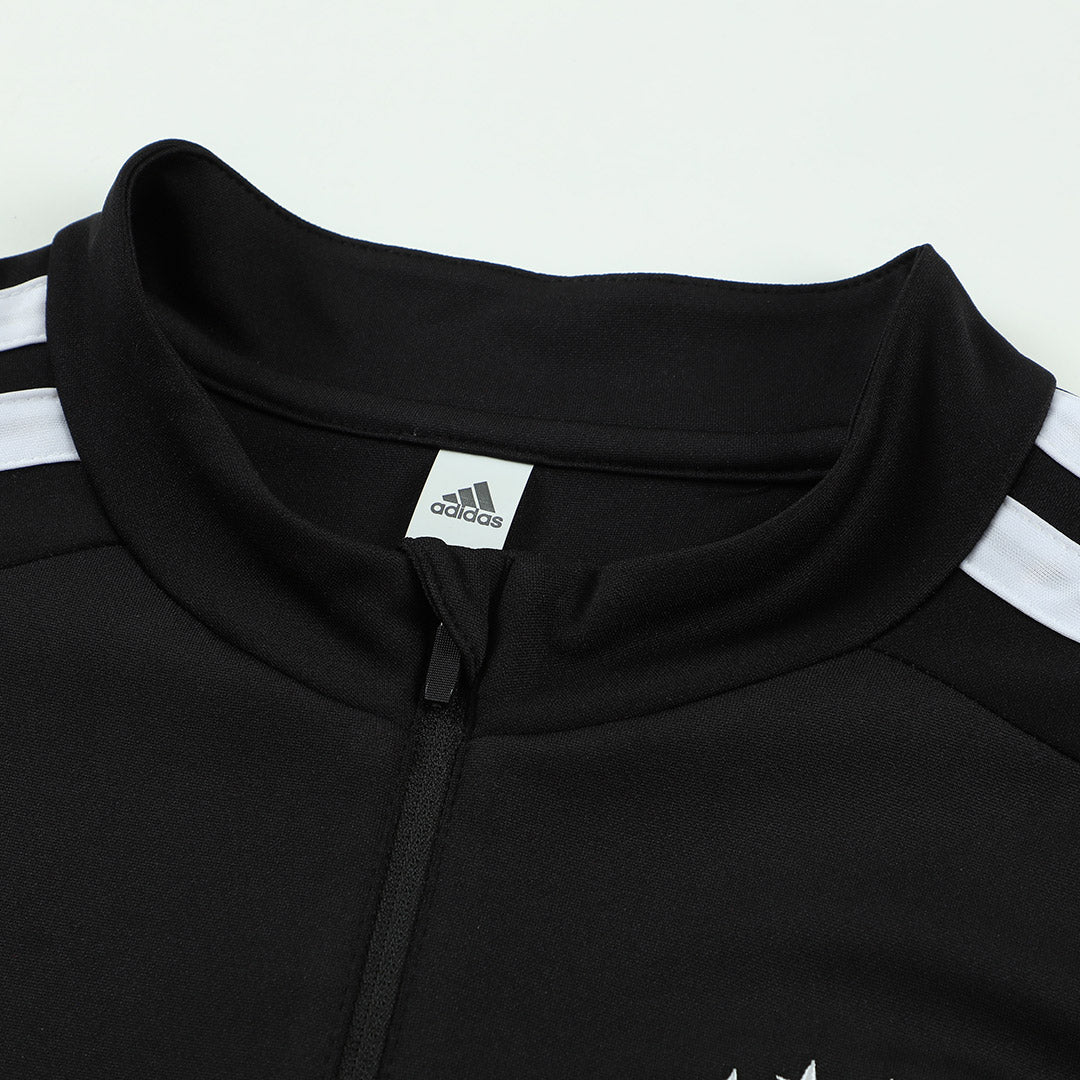 Germany Zipper Sweatshirt Kit(Top+Pants) Black 2026