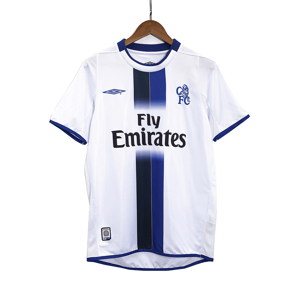 Gudjohnsen #22 Retro Chelsea Away Jersey 2003/05