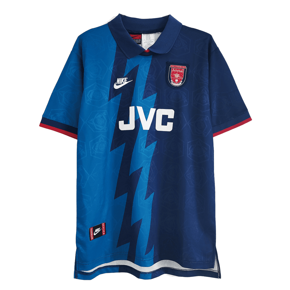 Bergkamp #10 Retro Arsenal Away Jersey 1995/96