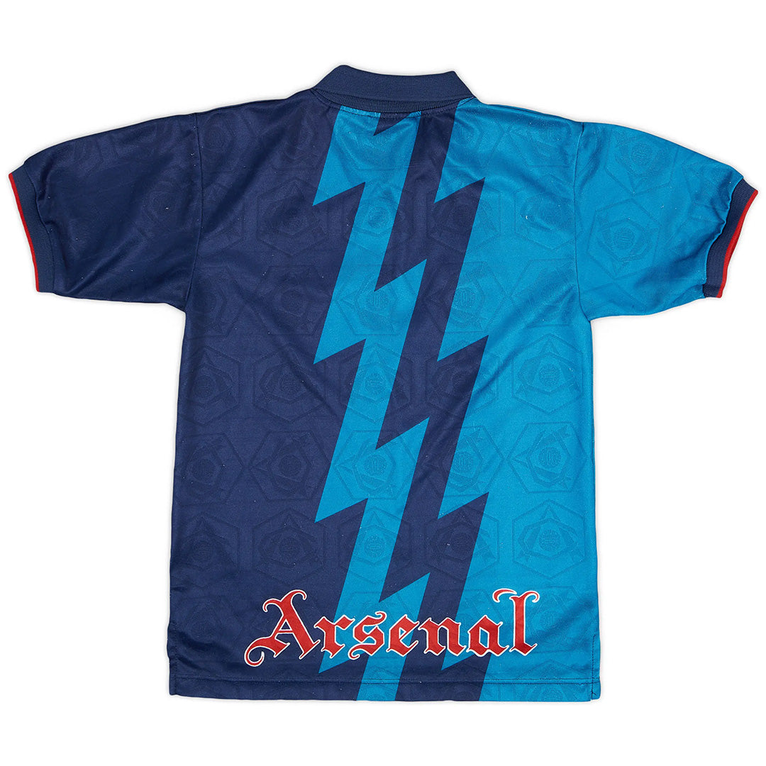 Wright #8 Retro Arsenal Away Jersey 1995/96