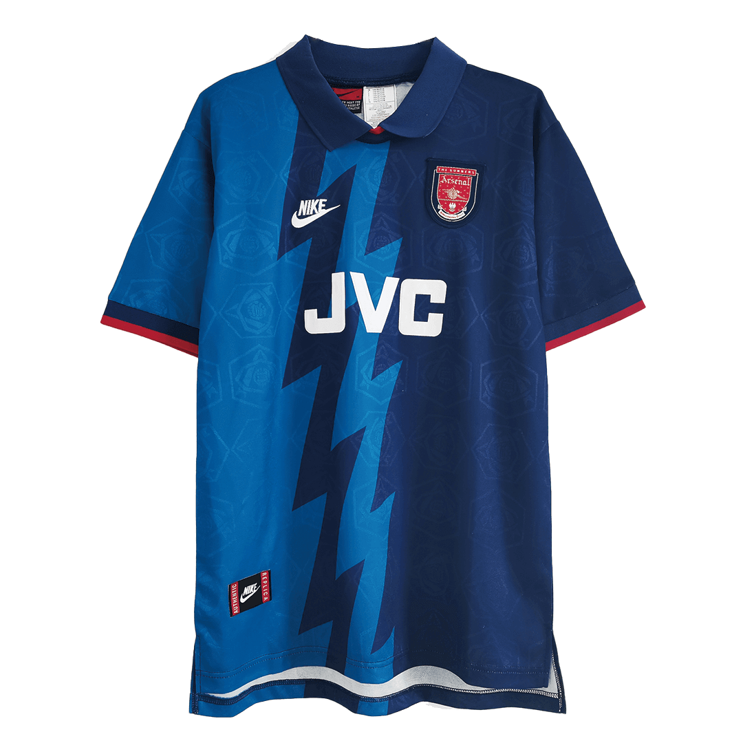 Wright #8 Retro Arsenal Away Jersey 1995/96