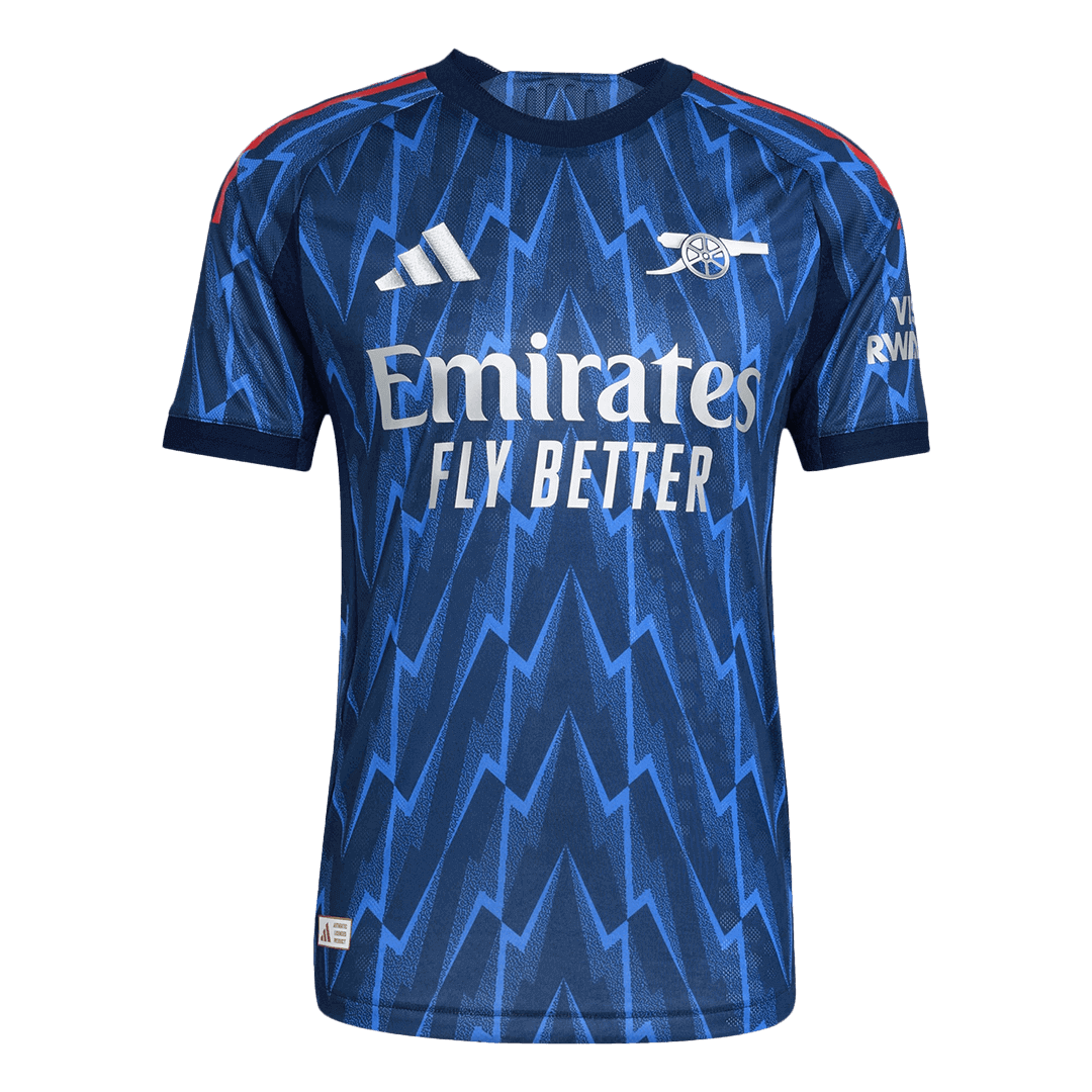 SAKA #7 Arsenal Away Match Jersey Player Version 2025/26