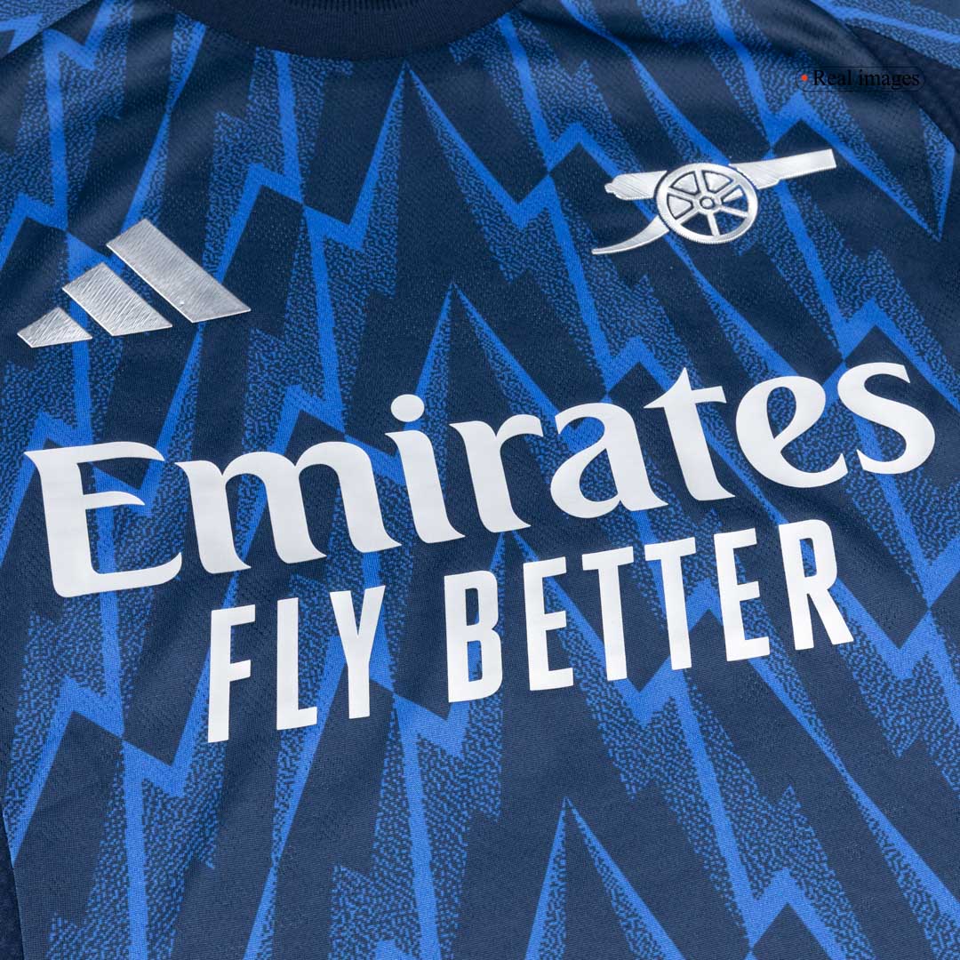 SAKA #7 Arsenal Away Match Jersey Player Version 2025/26
