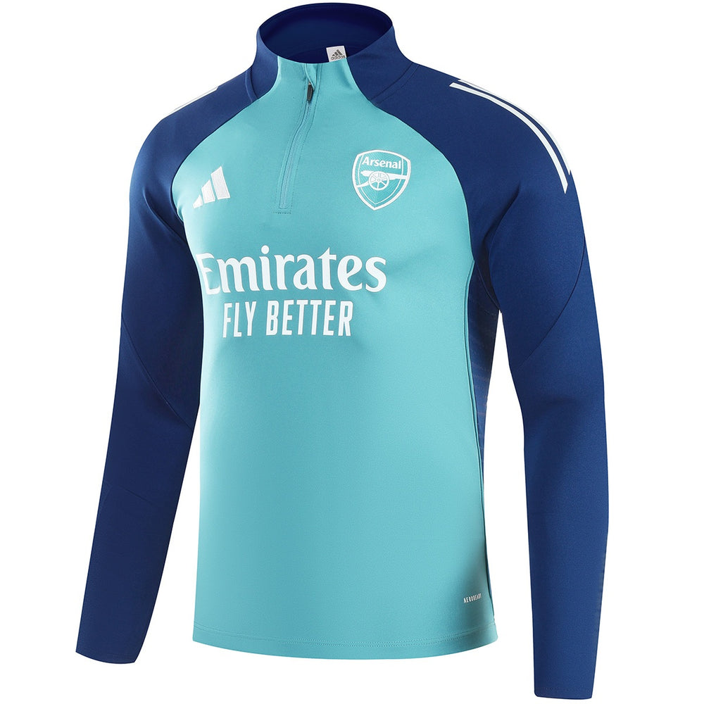 Arsenal 1/4 Zipper Sweat Kit(Top+Pants) Green 2025/26