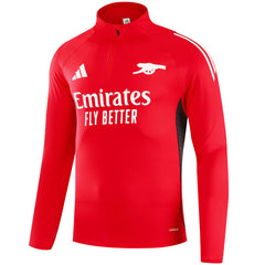 Arsenal 1/4 Zipper Sweat Kit(Top+Pants) Red 2025/26
