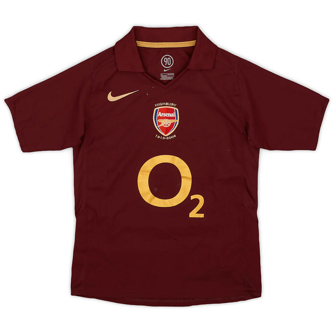 Henry #14 Retro Arsenal Home Jersey 2005/06